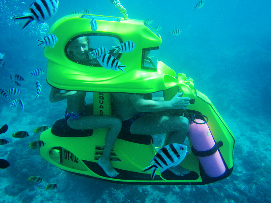 Underwater Scooter - Bali Safest Driver
